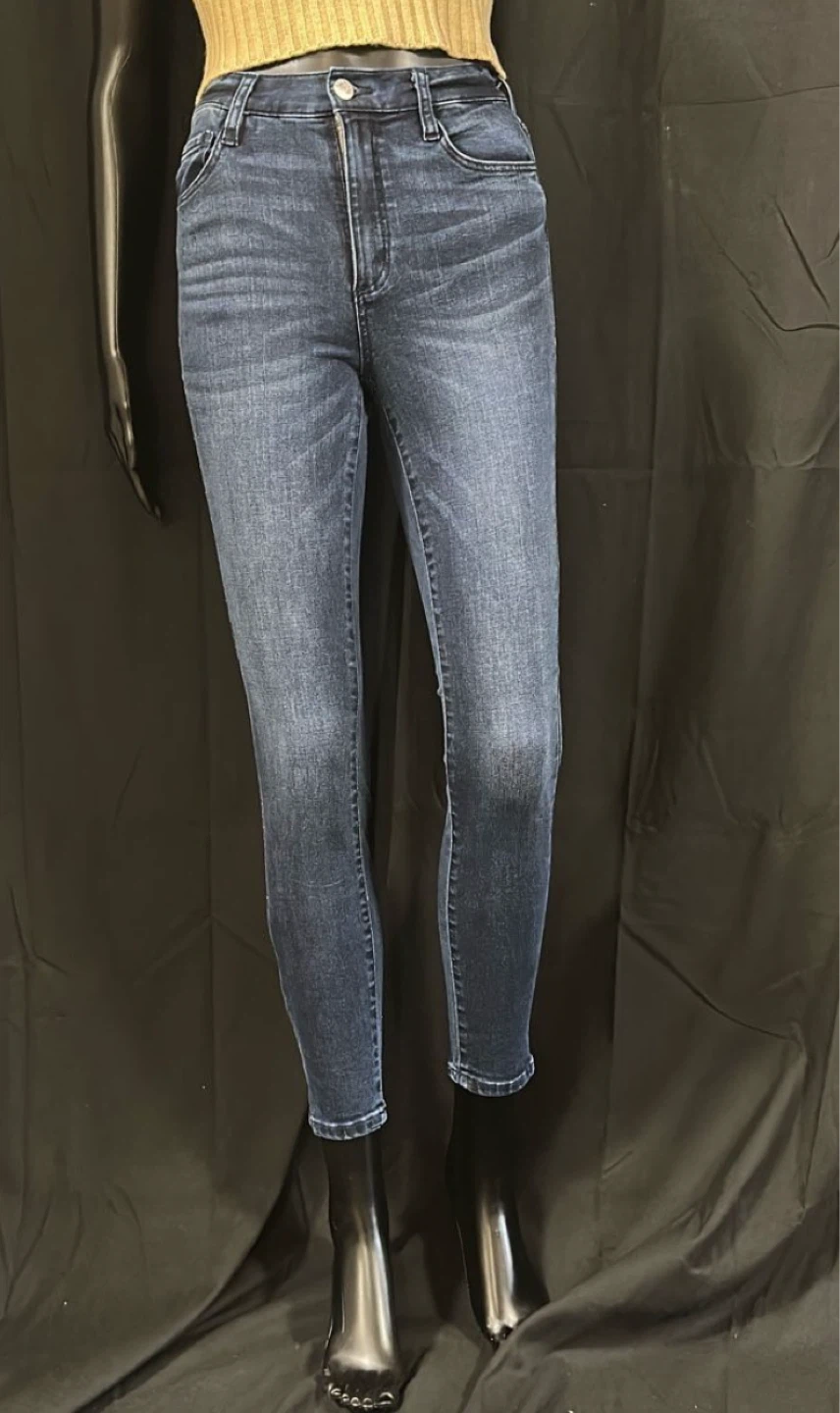 Blue Wash Skinny Jeans