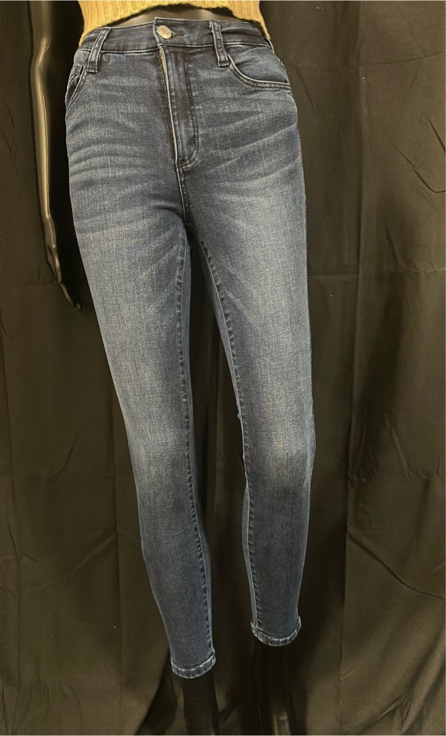 Blue Wash Skinny Jeans - photo 2