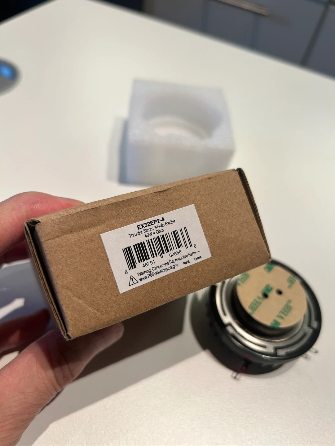 Dayton Audio EX32EP-4 32mm 4 ohm / 40W Exciter - photo 3