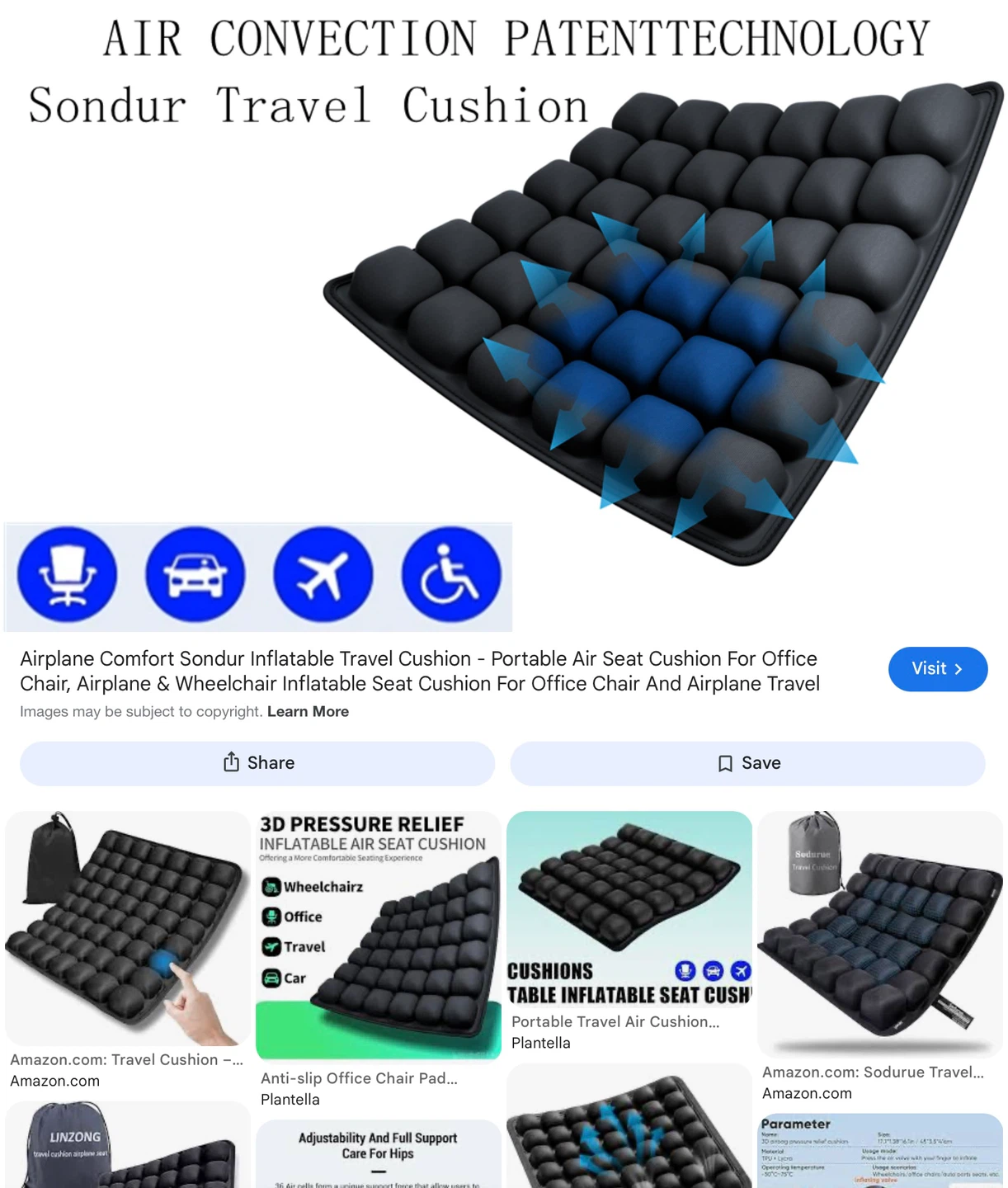 Portable versatile Travel Cushion - photo 2