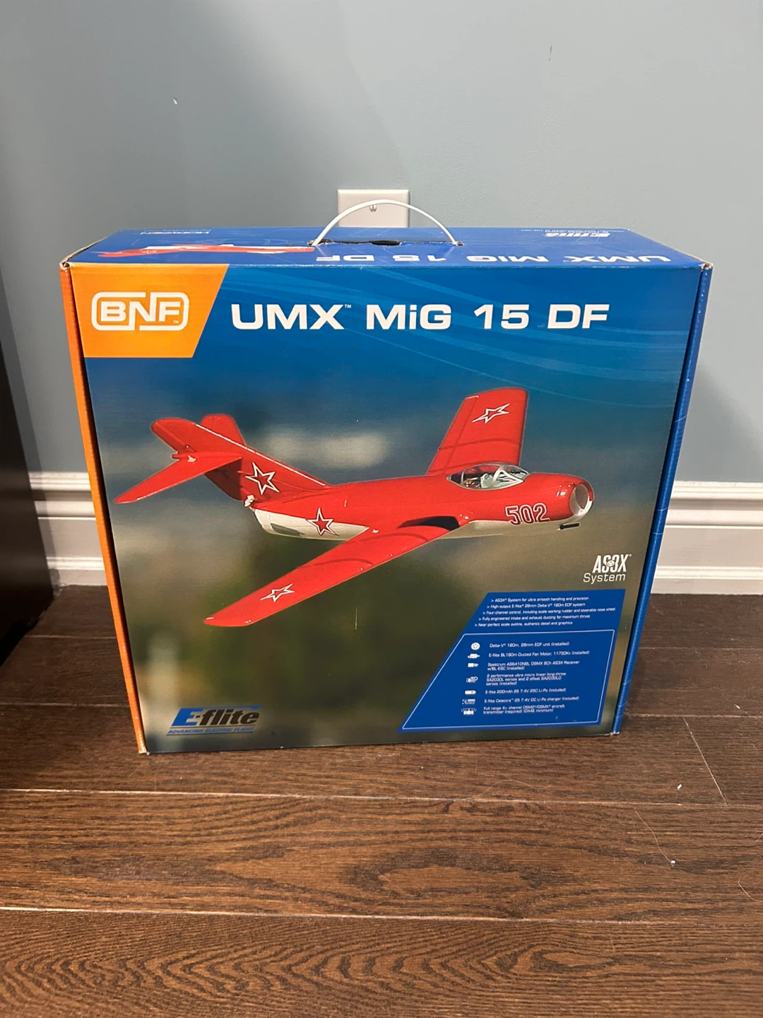 DISCONTINUED E-Flite BNF UMX Mi G15 Df plane