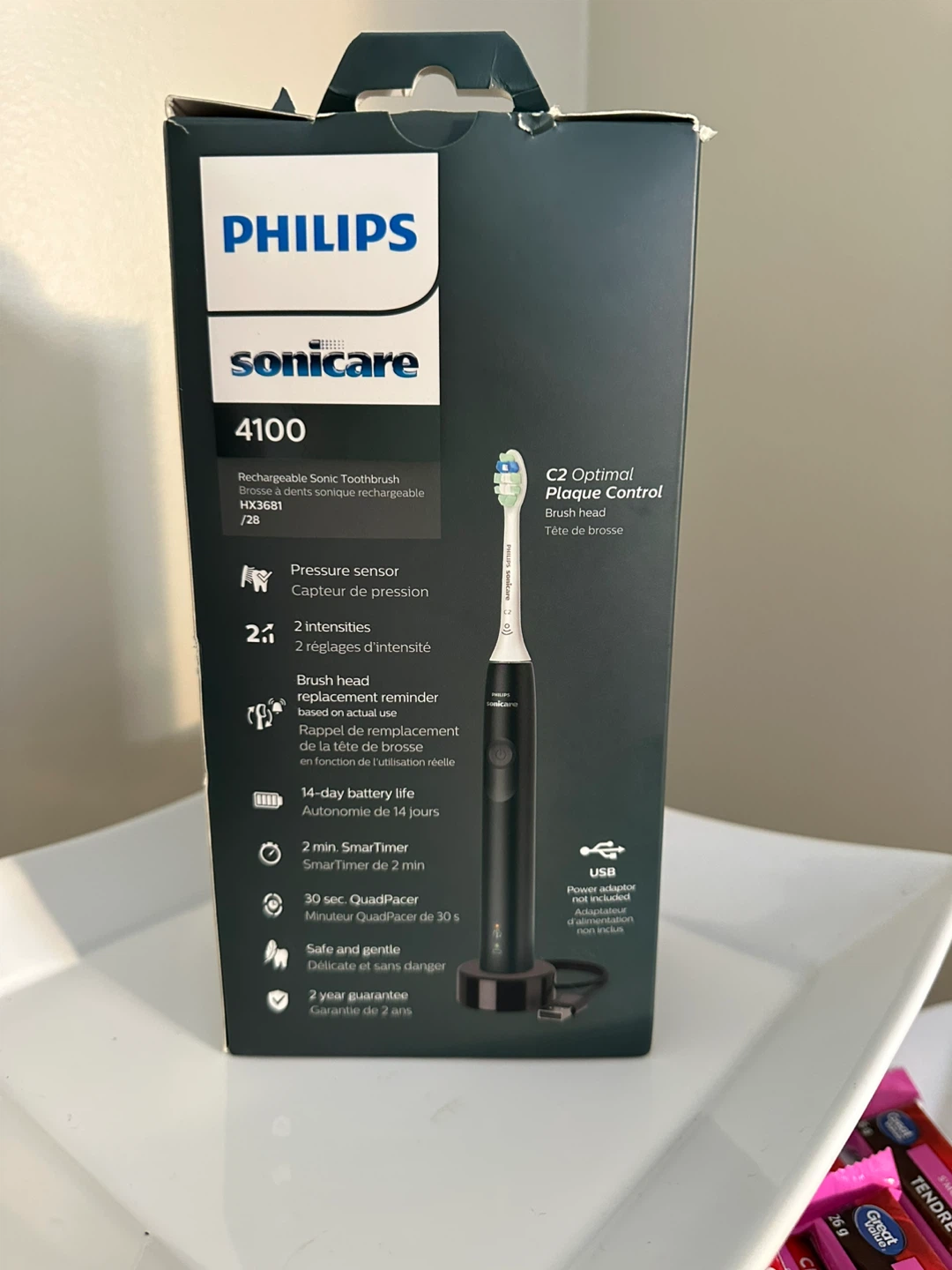 Philips Sonicare 4100 Toothbrush (Open box, Never Used) - photo 3