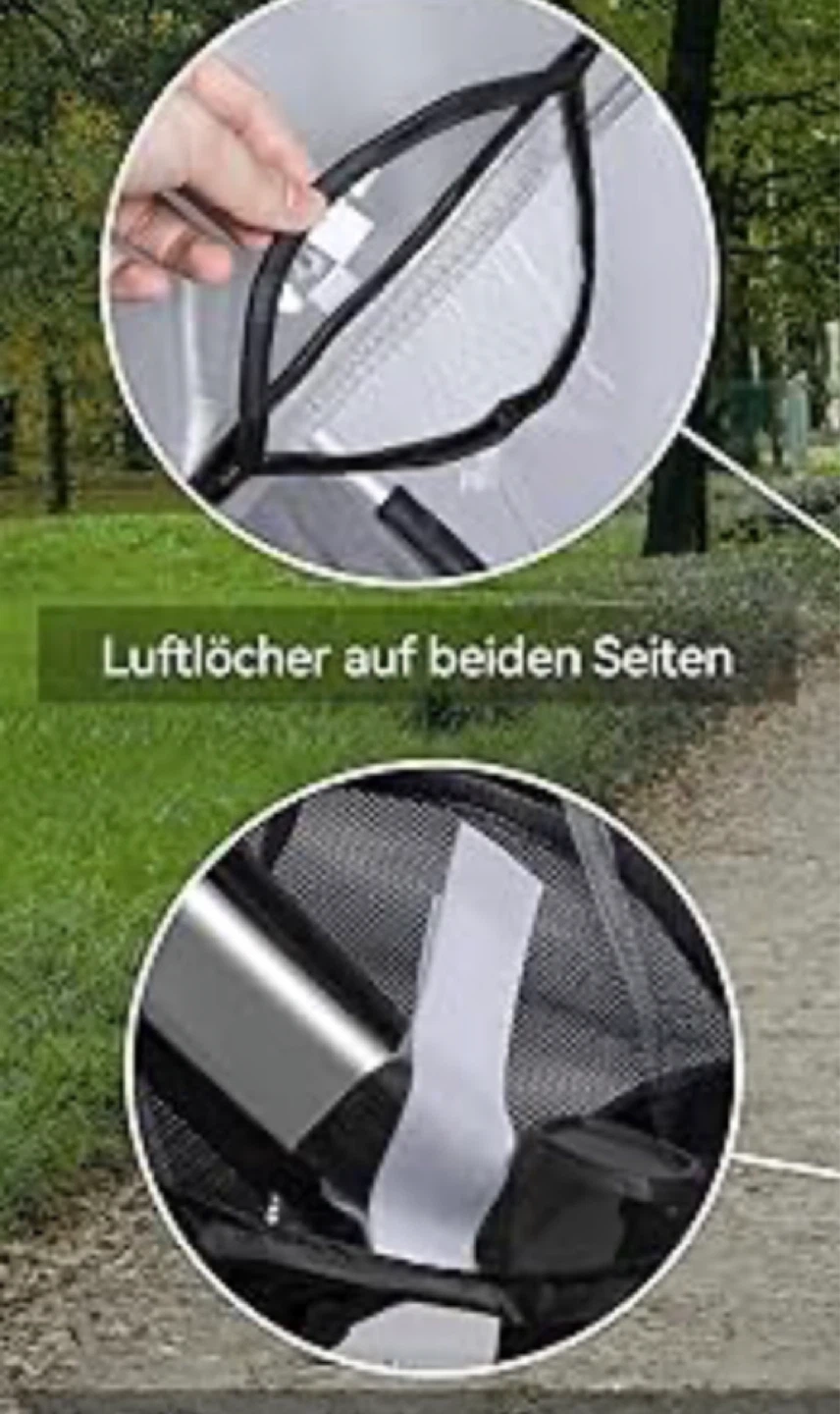 Bemece Stroller Rain Cover wind proof’ water proof - photo 2