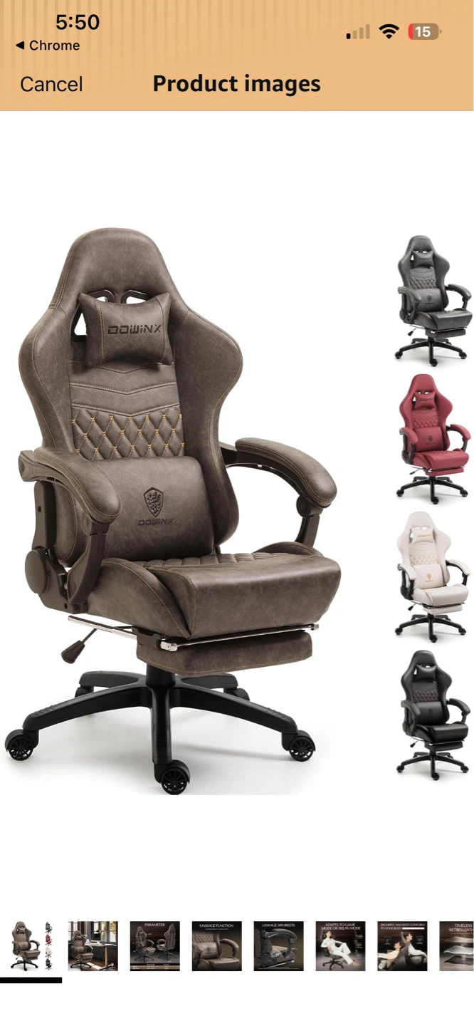 Dowinx Gaming Chair - Brown