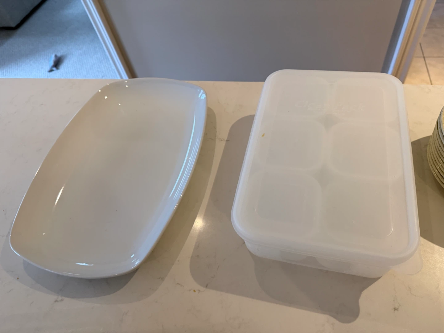 Dinnerware Set with Serving Bowl and Platter