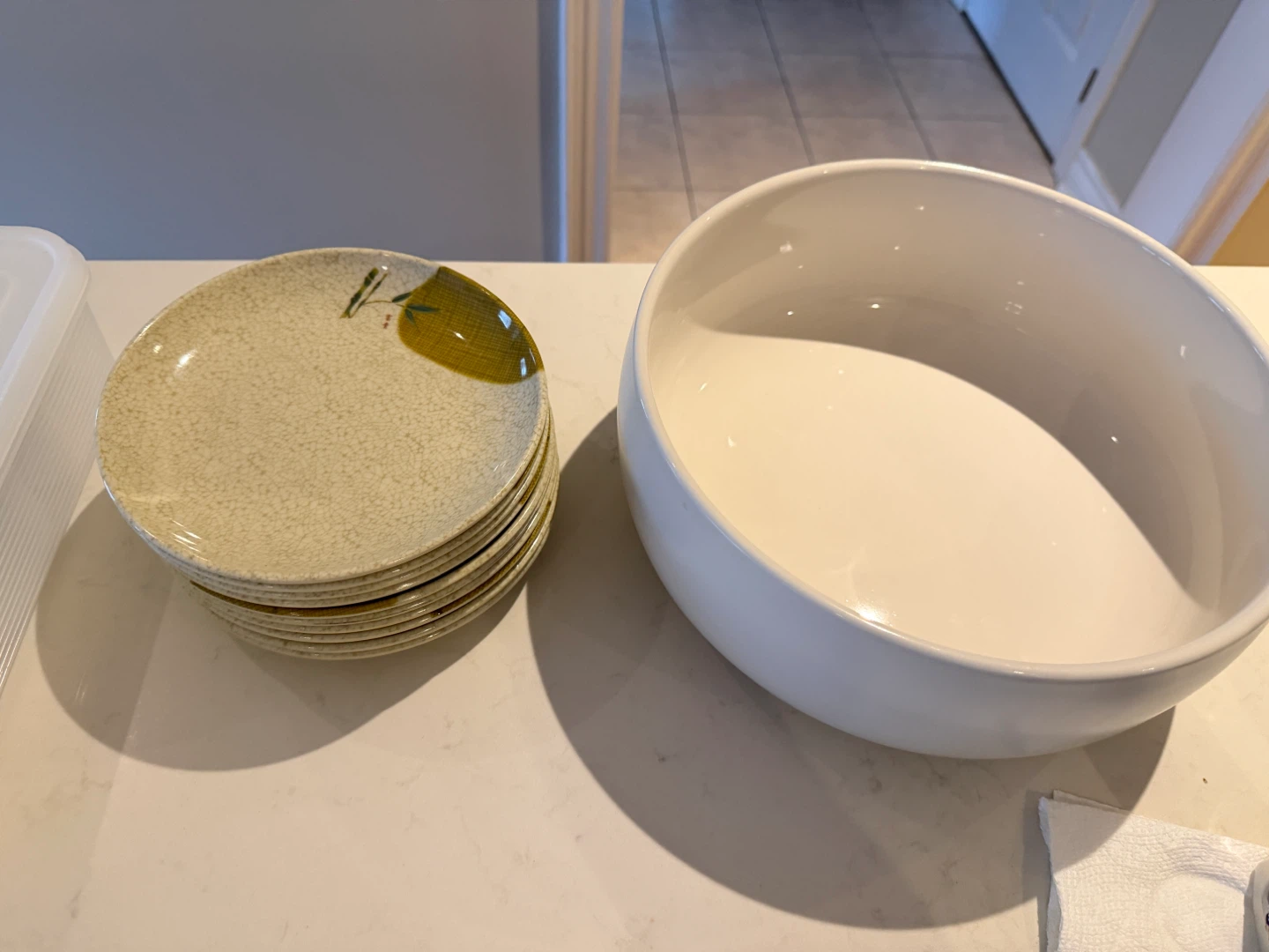 Dinnerware Set with Serving Bowl and Platter - photo 2