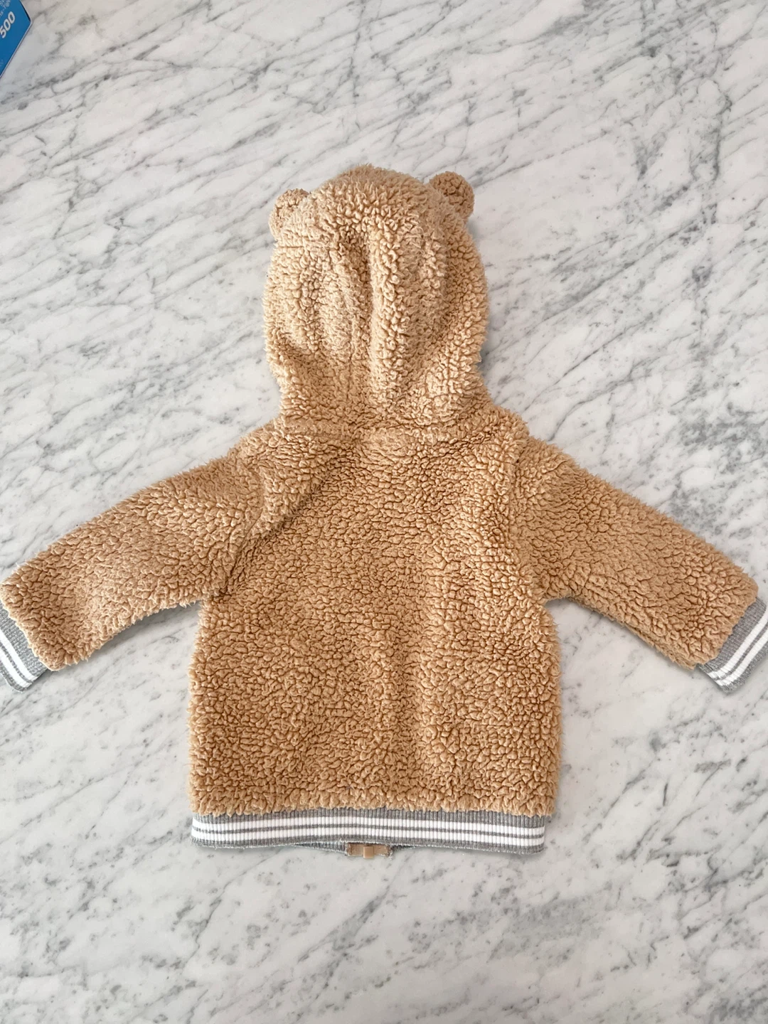 Canadiana Baby Bear Hoodie 3-6M - photo 2