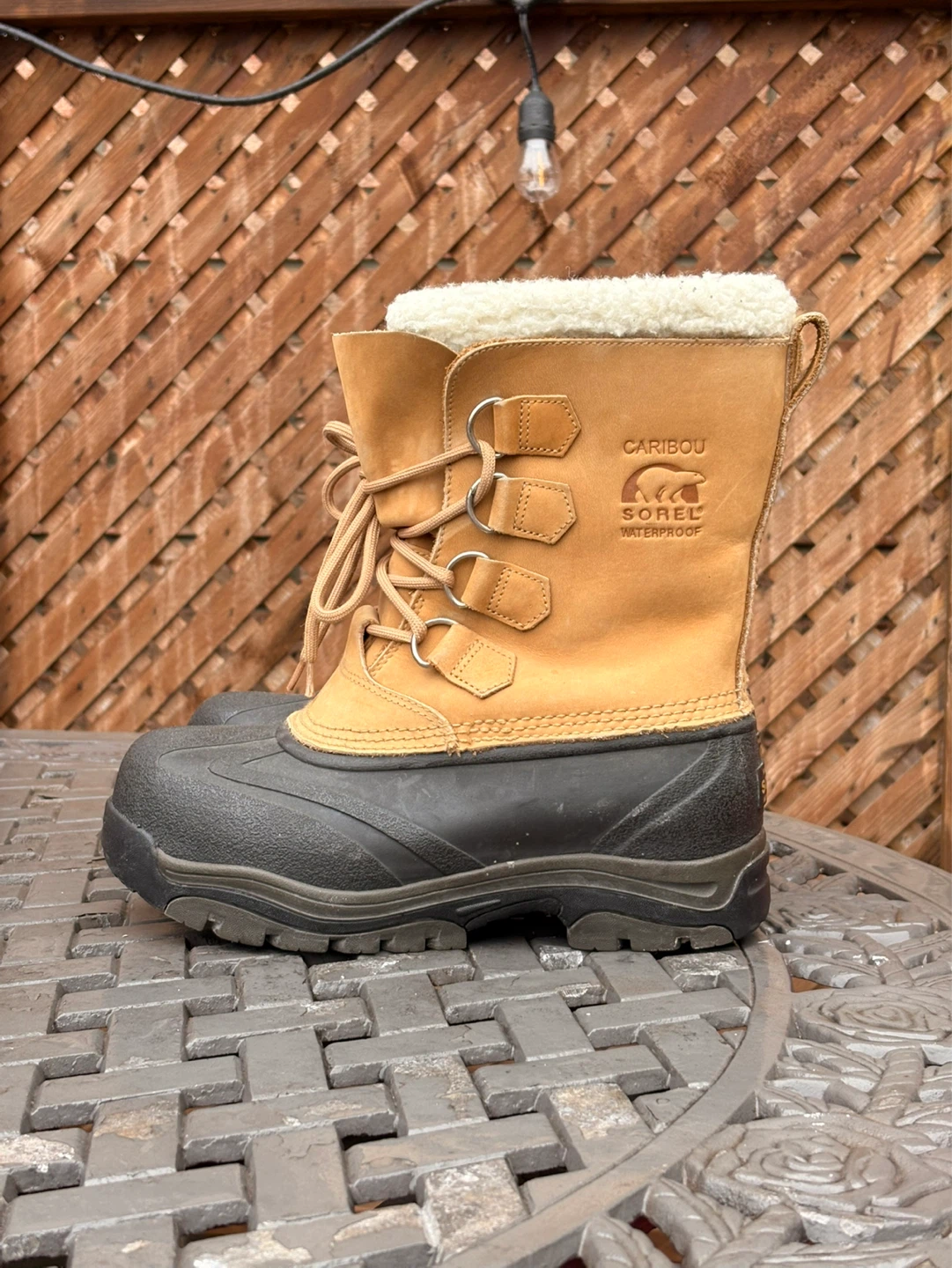 SOREL Caribou Winter Boots 8