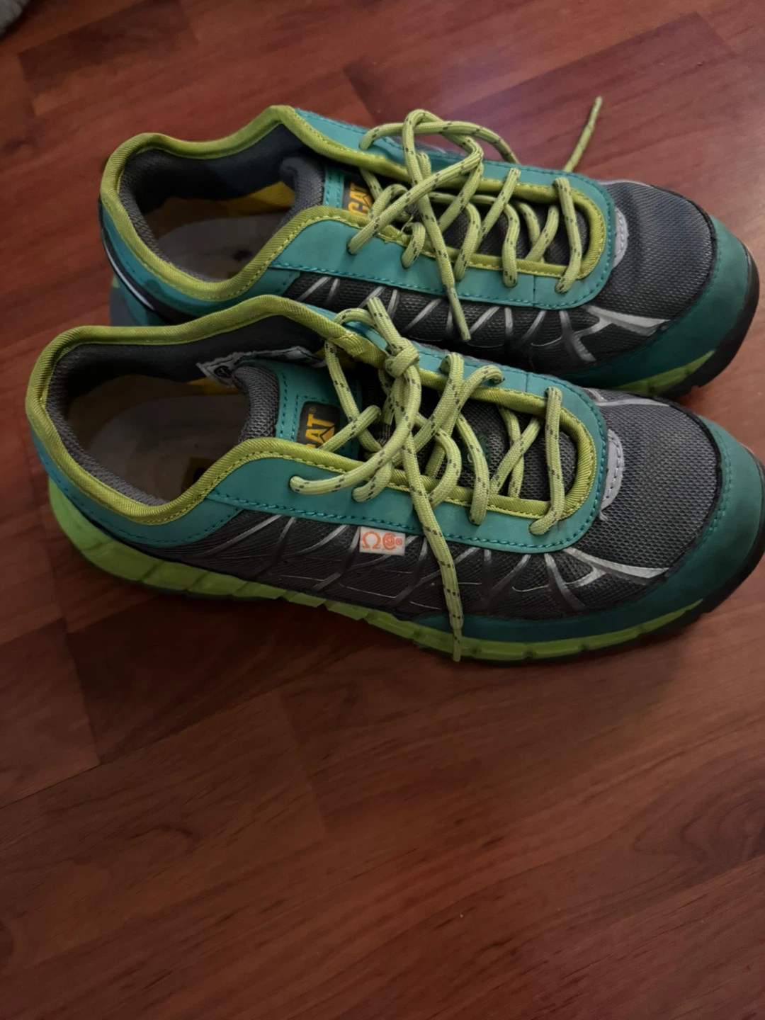 CAT Women's Trail Running Shoes Teal/Grey