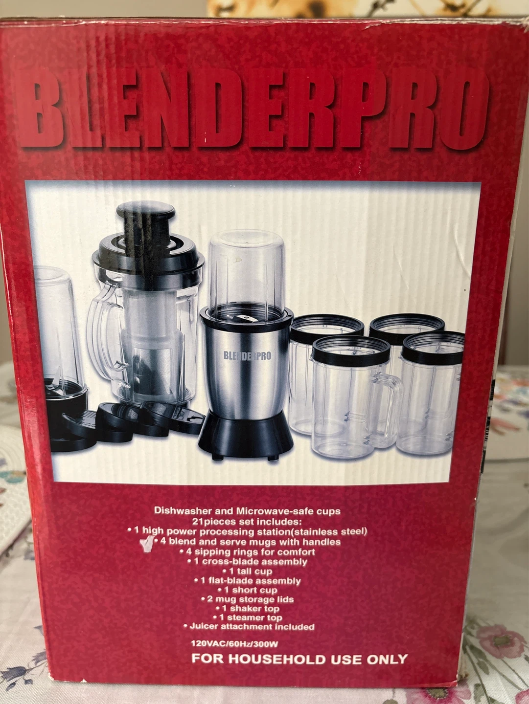 BlenderPRO 21-Piece Power Processing Station - photo 5