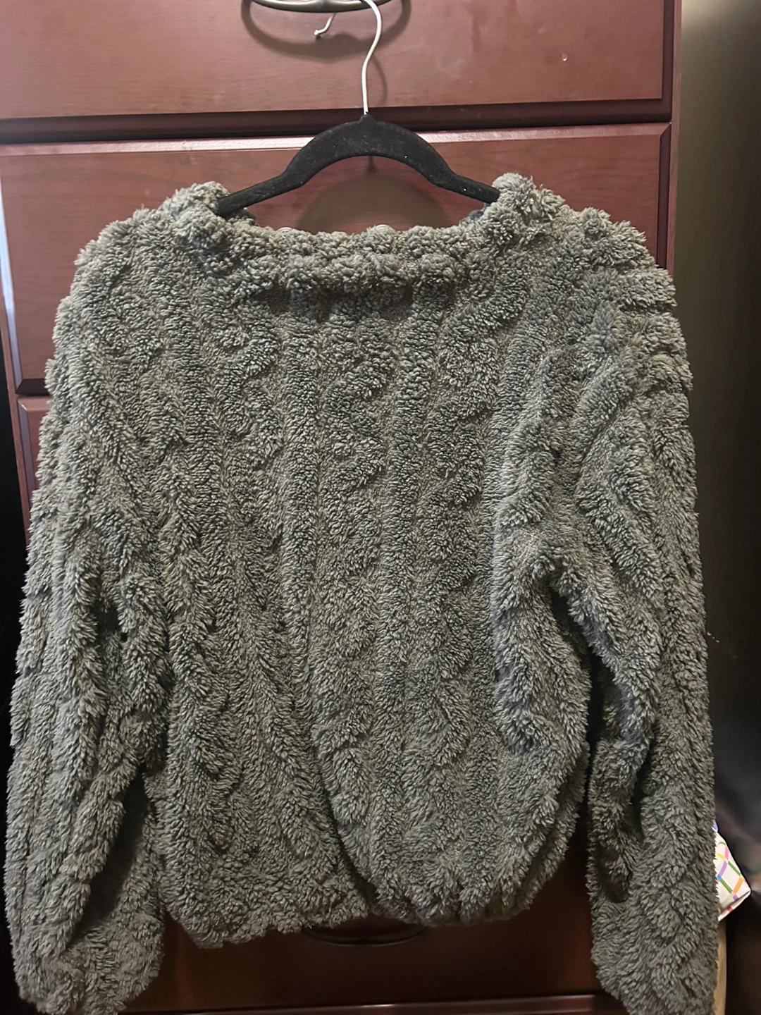 Brand New Cozy Plush Pajama Set, Dark gray - photo 3