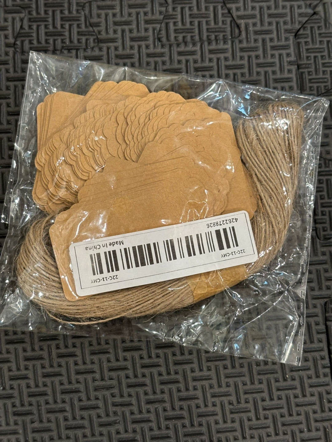 Kraft Paper “Thank You” Tags with Twine - photo 2