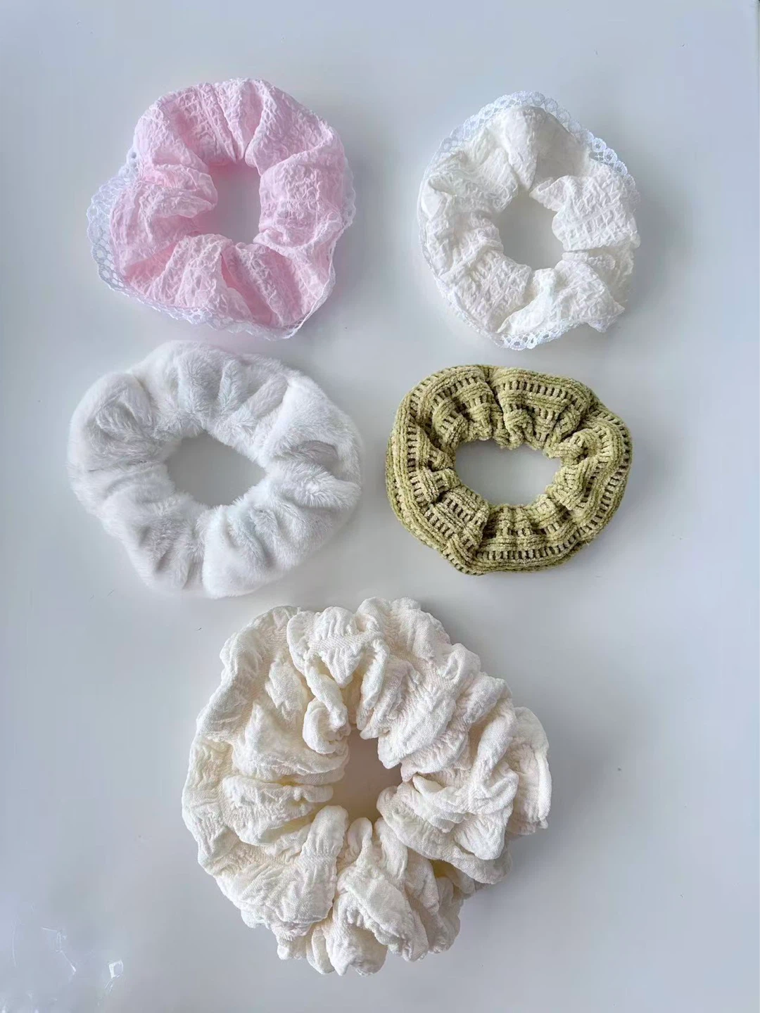 Hair Accessories Set - Butterfly Clips & Scrunchies - photo 3