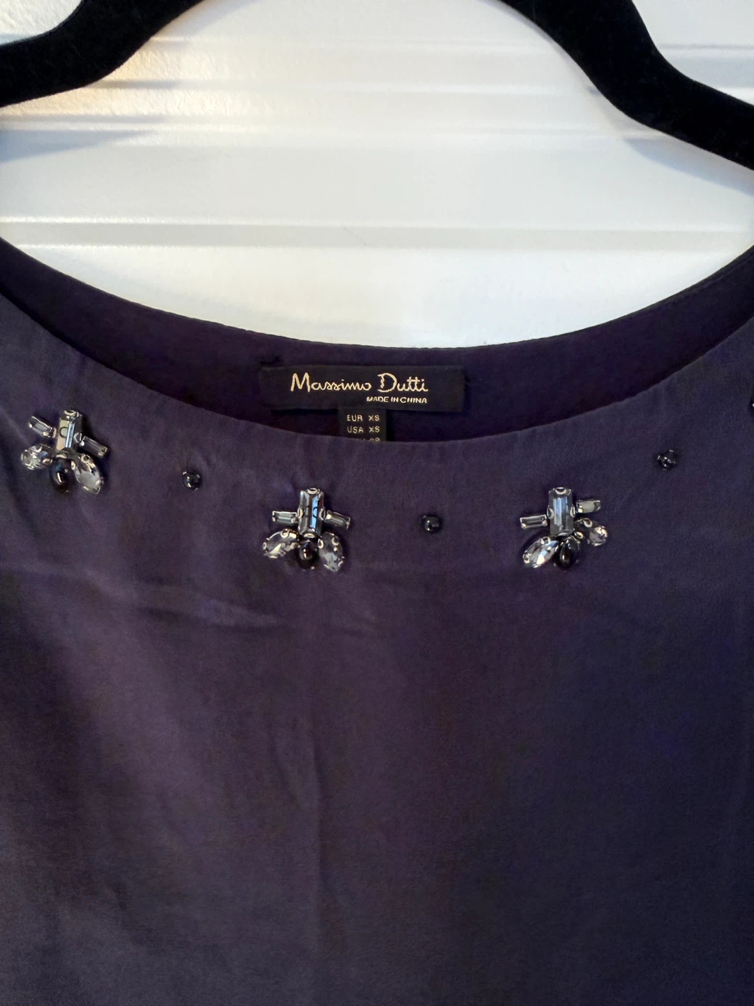 Massimo Dutti Women's Embellished Sleeveless Top - XS - photo 2