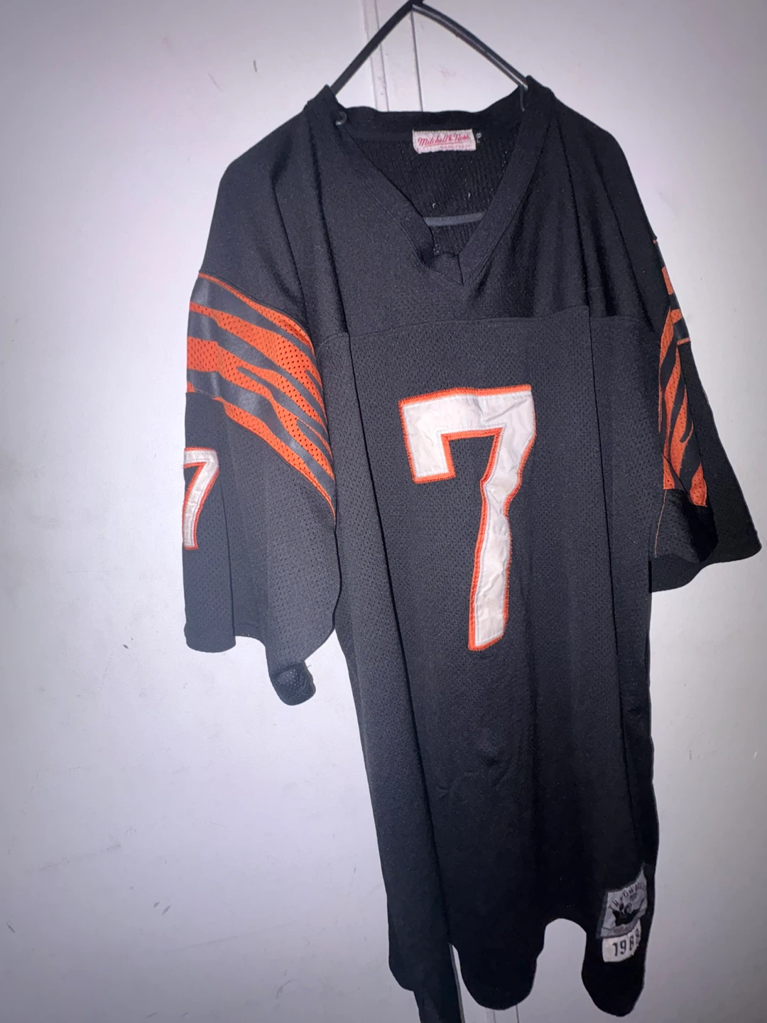 Mitchell & Ness Esiason Bengals Jersey Size Large - photo 3