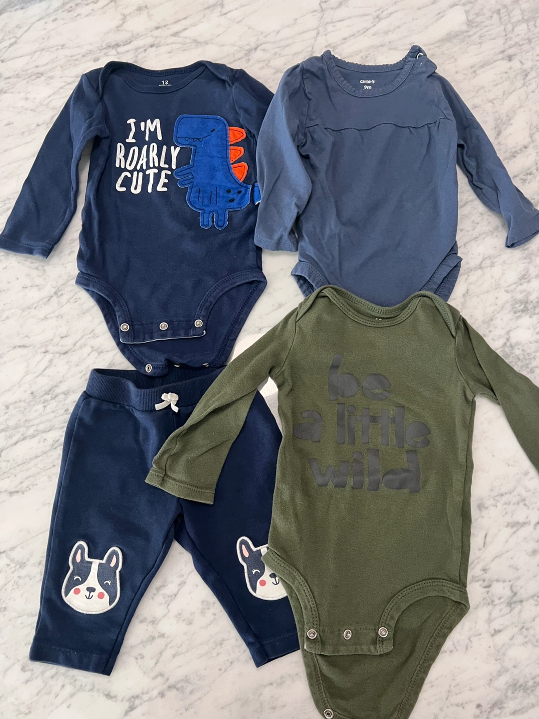 Carter's Baby Bodysuit and Pants Set