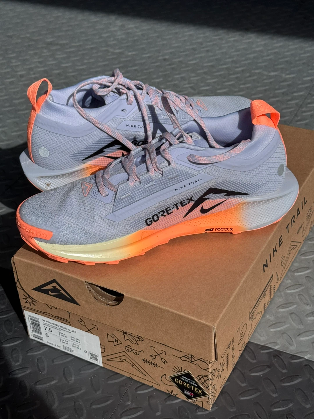 Nike Pegasus Trail GORE-TEX Women's Running Shoes Size 7.5 - photo 2