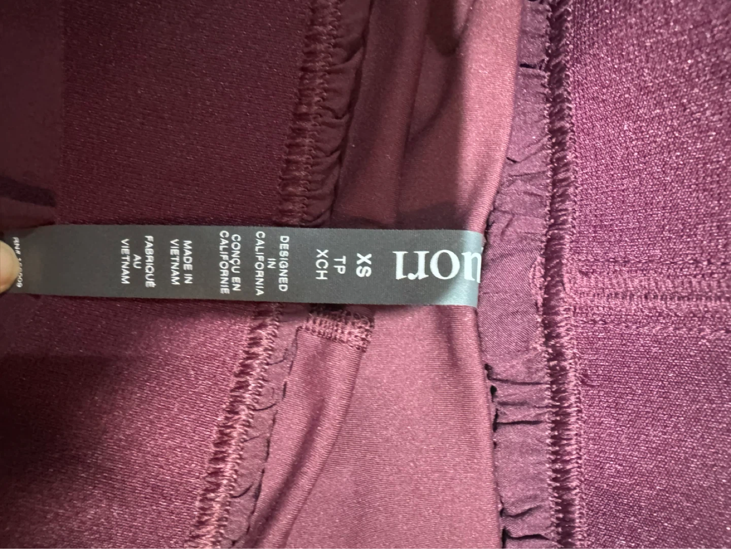 Vuori Women's Running Shorts XS Plum - photo 4