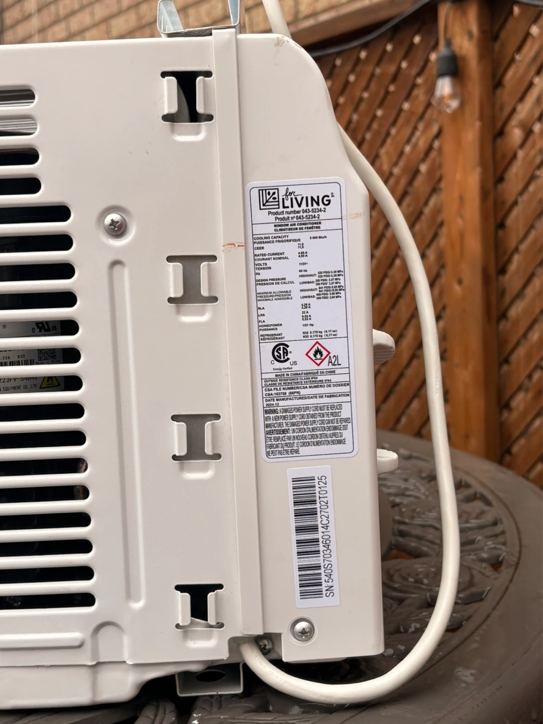 Window Air Conditioner 5000 BTU - photo 5
