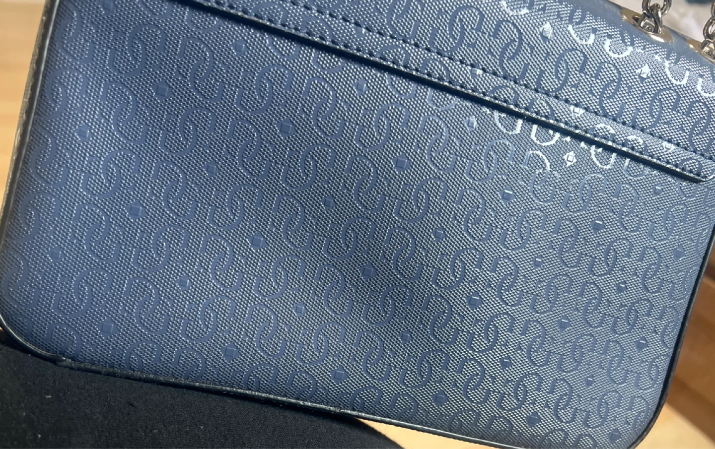 Guess Navy Blue Shoulder Bag - photo 4