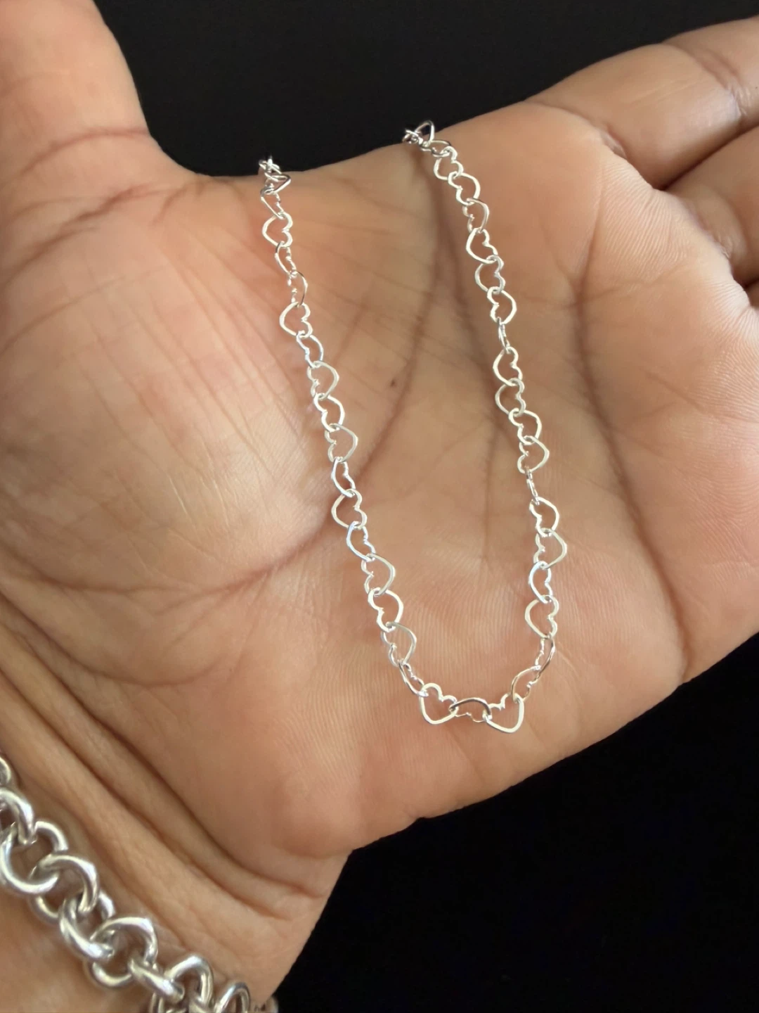 Sterling silver 925 heart bracelet - photo 3