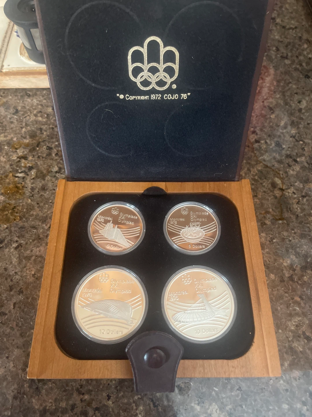 Montreal 1976 Olympics Coin Set