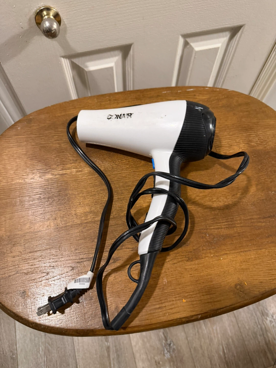 White and Black Hair Dryer