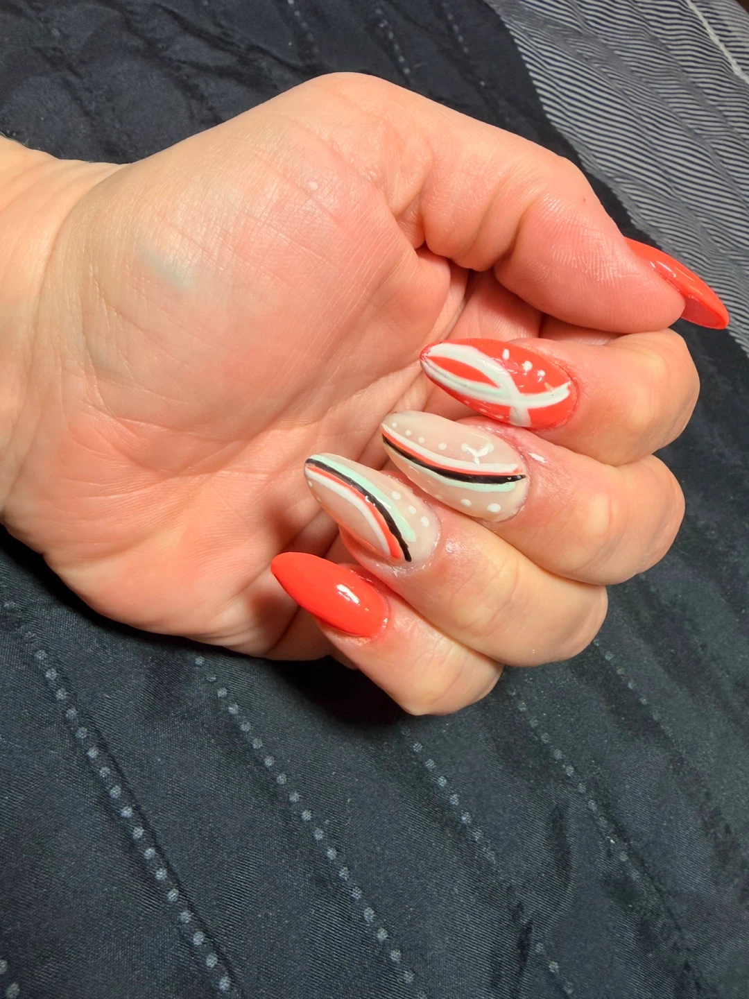 Bright orange bio gel set - photo 3