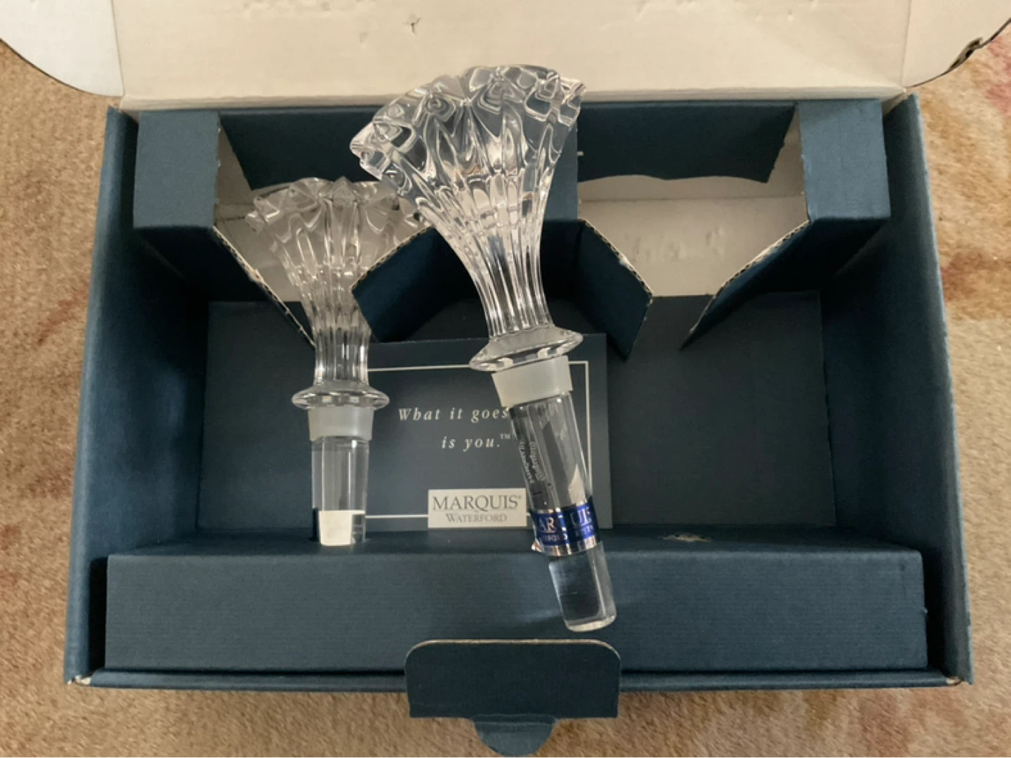 Marquis Waterford Crystal Wine Stoppers (Set of 2) - photo 5