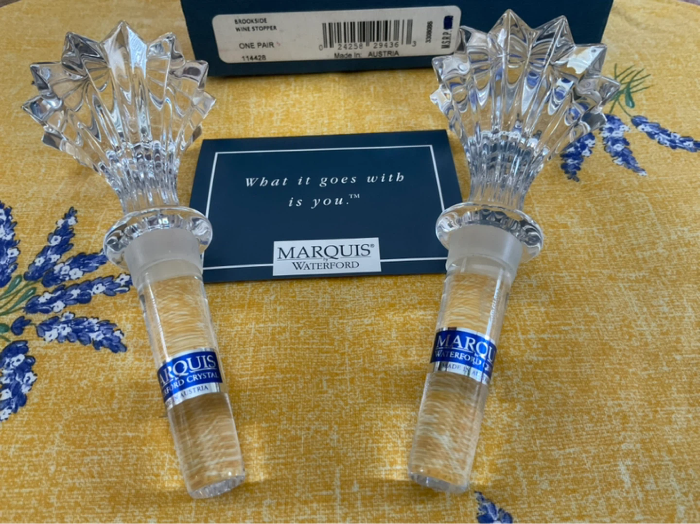 Marquis Waterford Crystal Wine Stoppers (Set of 2) - photo 3