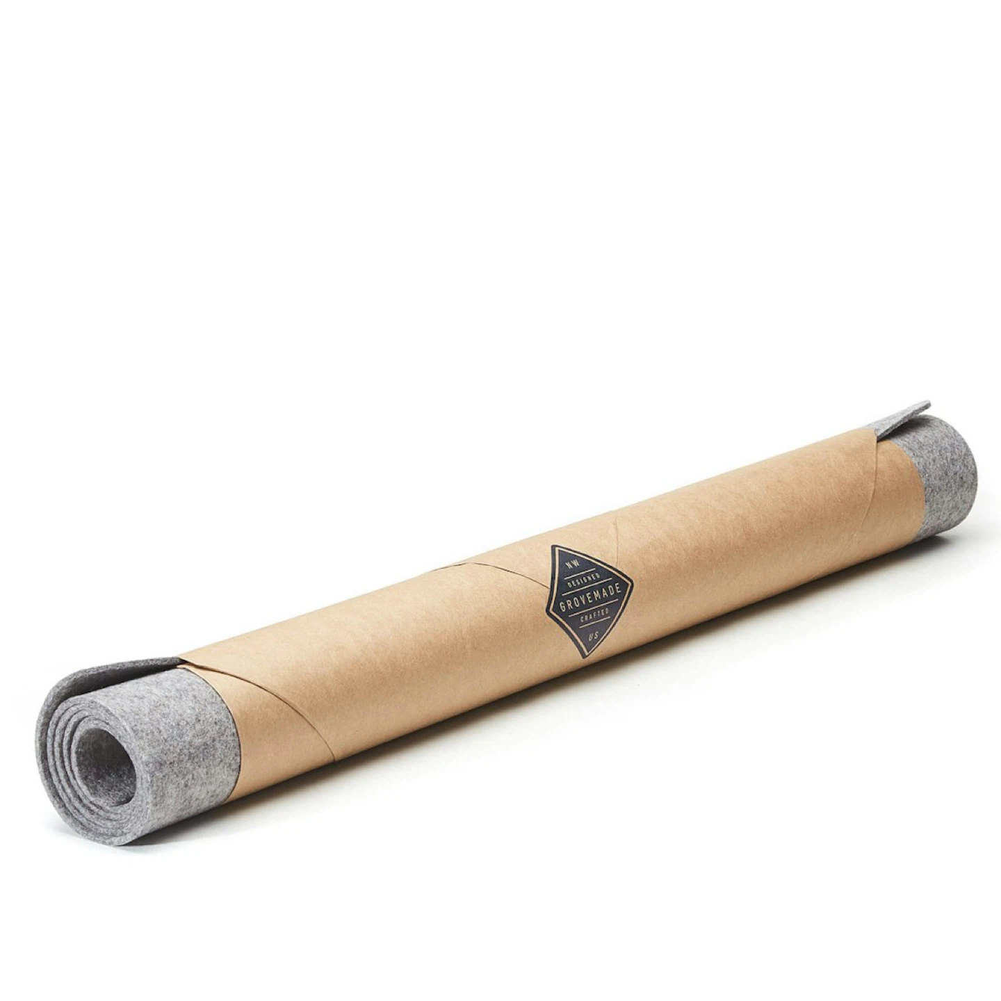 Grovemade Desk Mat - Medium Plus - Grey Felt - photo 2