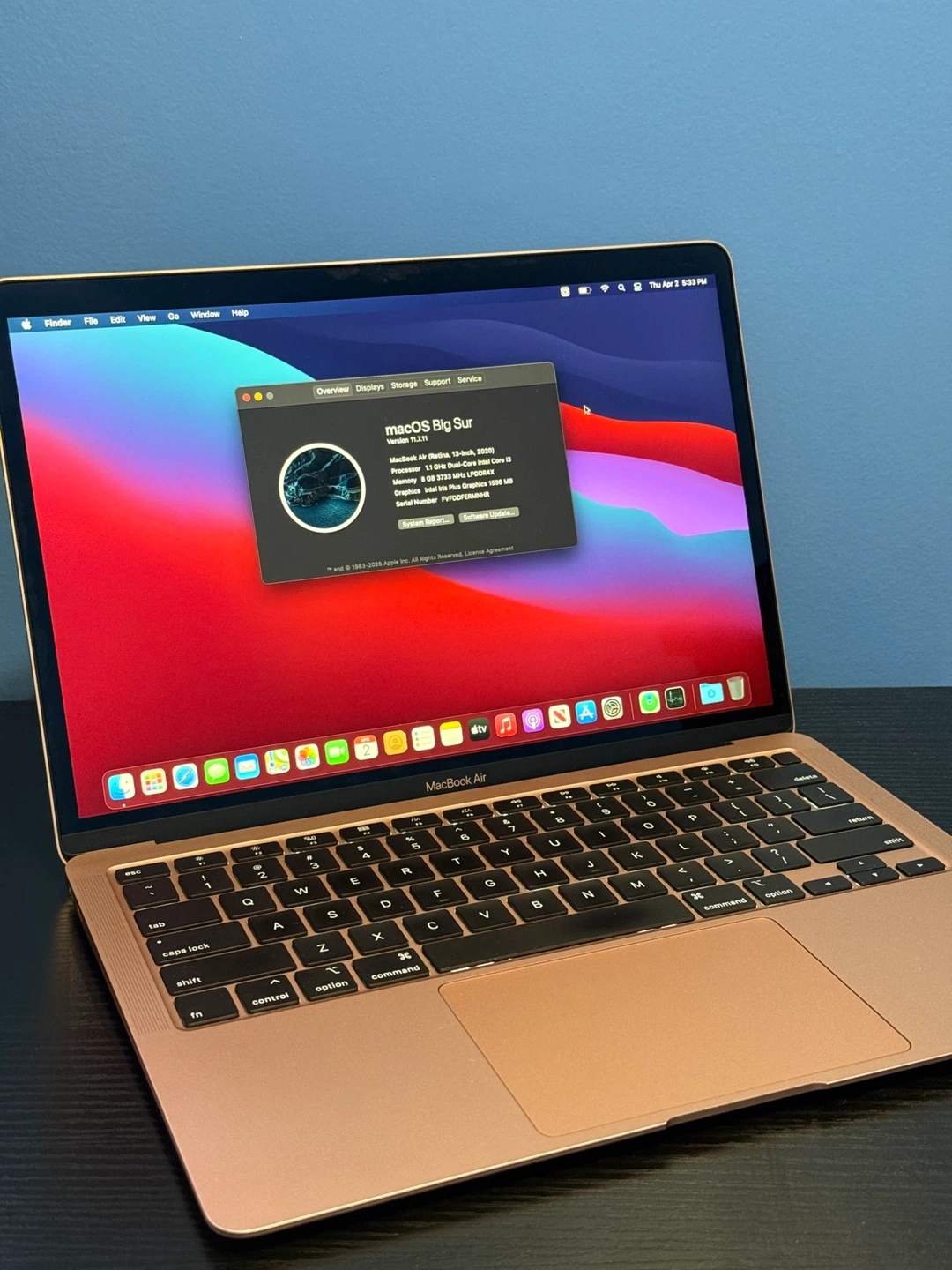 MacBook Air 2020 Intel
