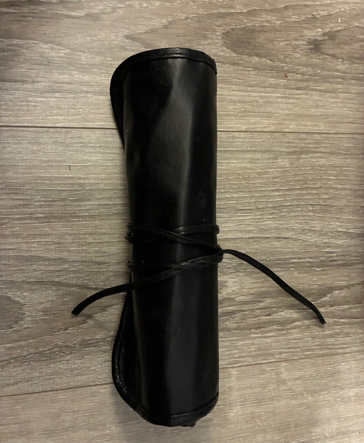 Black Makeup Brush Travel Rollup organizer - photo 4