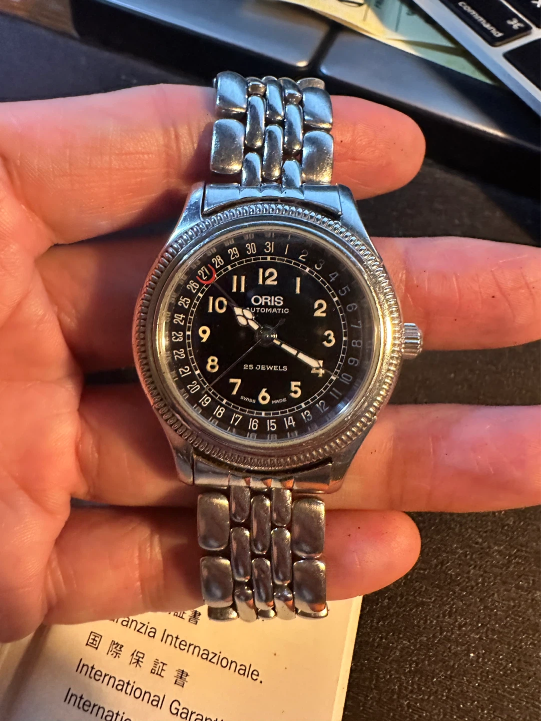 Oris Big Crown Pointer Date 7465B Automatic Watch