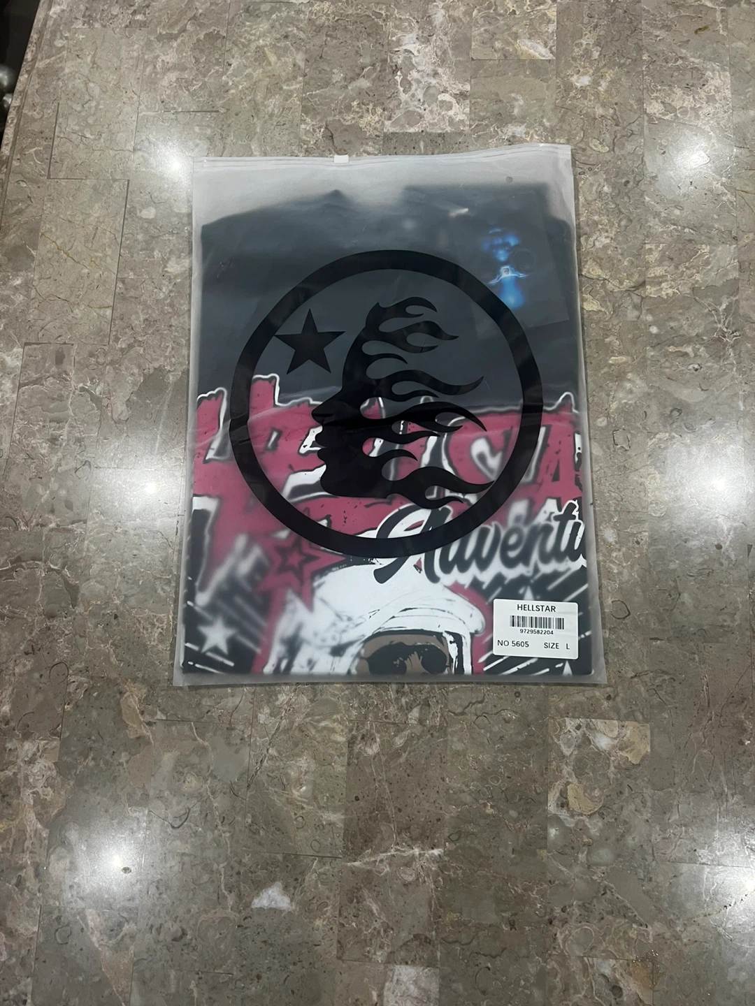 Hellstar Adventure T-Shirt Size L Black