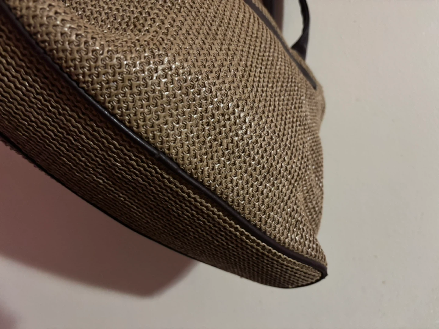 Landau Woven Tote Bag with Leather Straps - photo 4