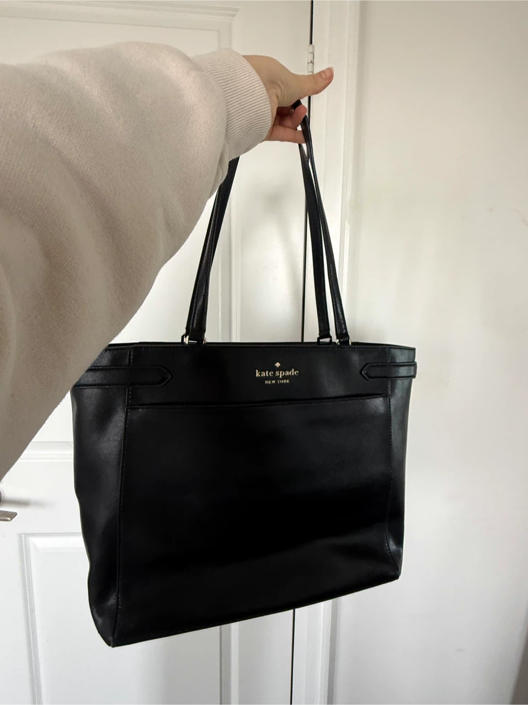 Kate Spade Black Leather Bag