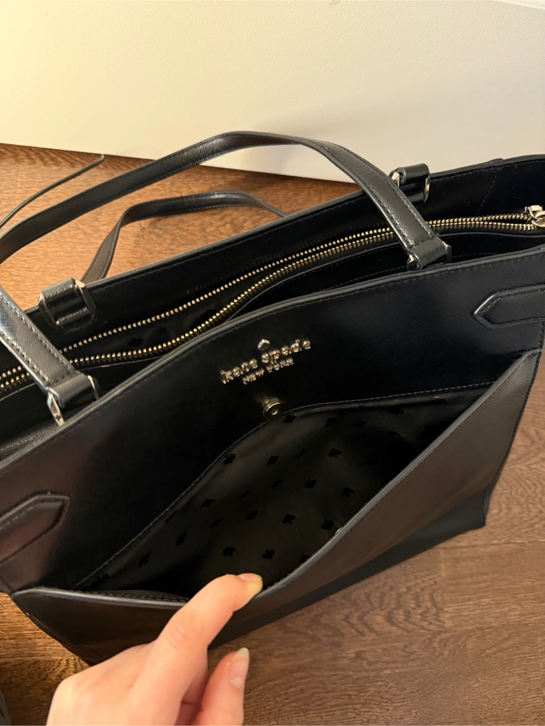 Kate Spade Black Leather Bag - photo 3