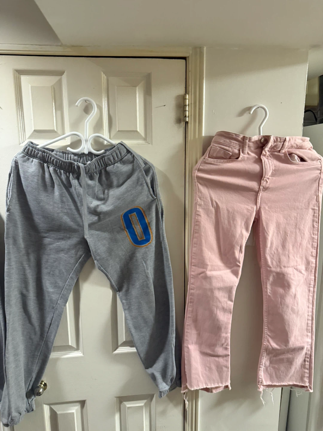 White Linen Blend Cropped Pants - photo 2