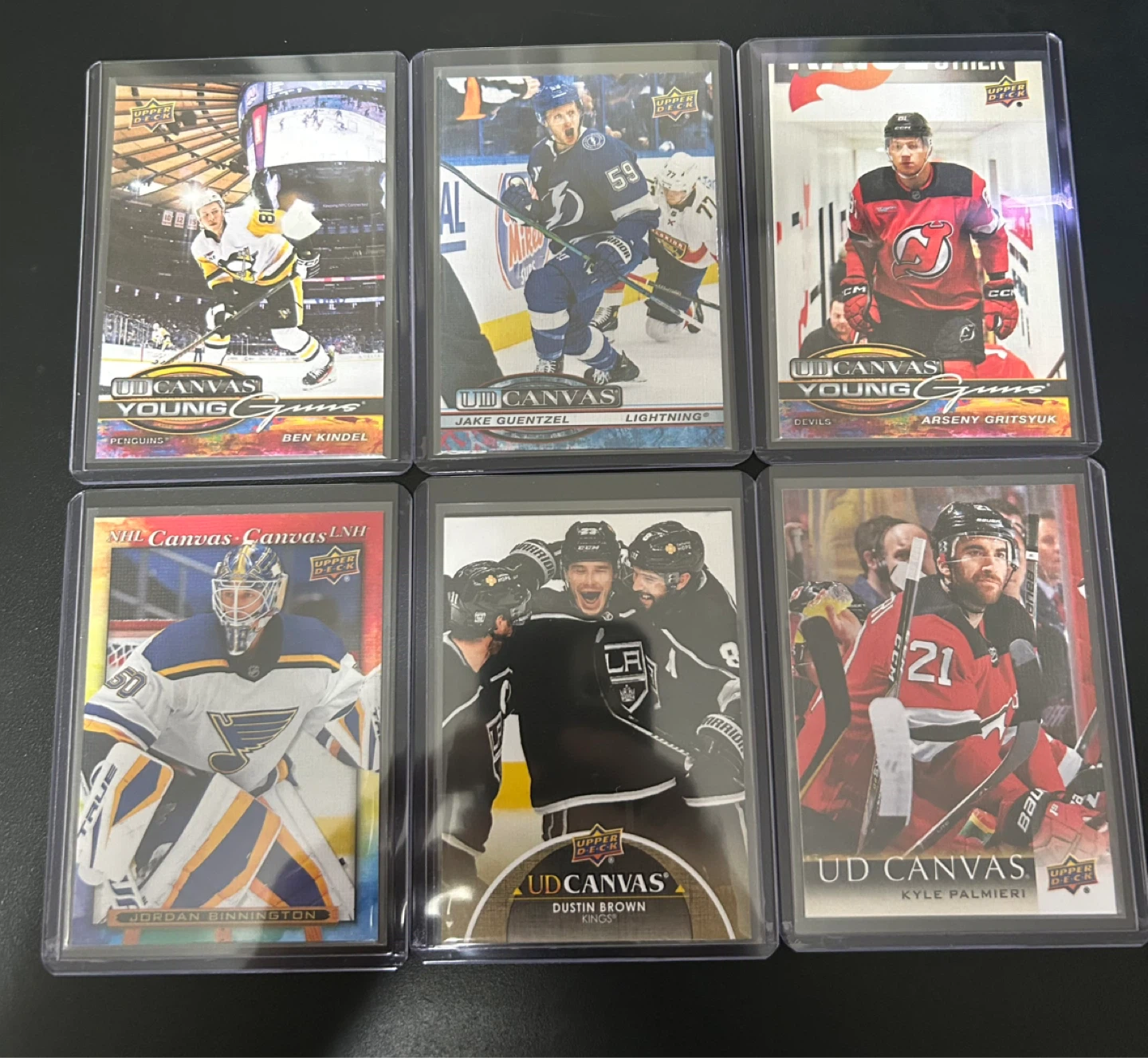 Upper deck canvas cards