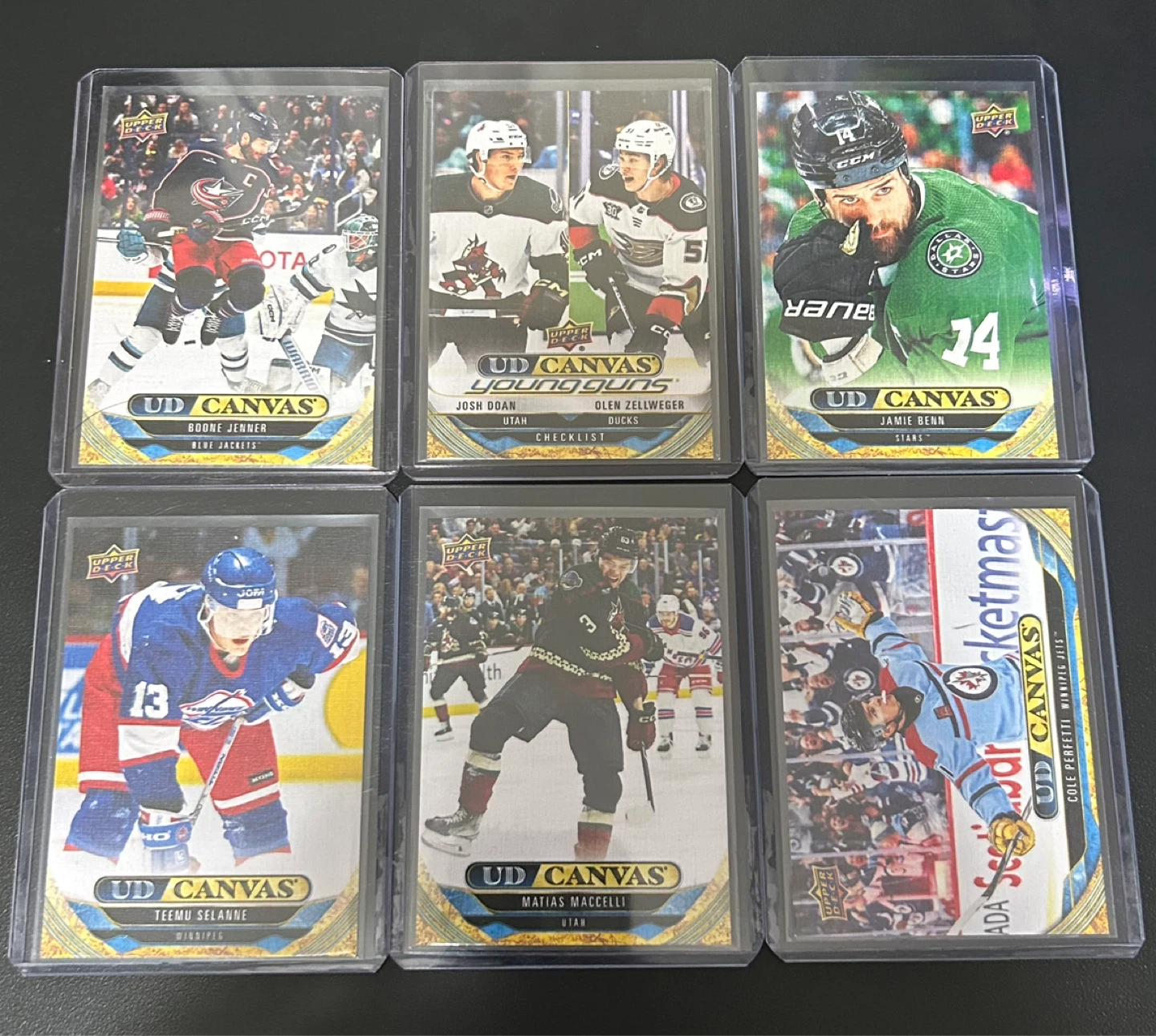 Upper deck canvas cards - photo 5