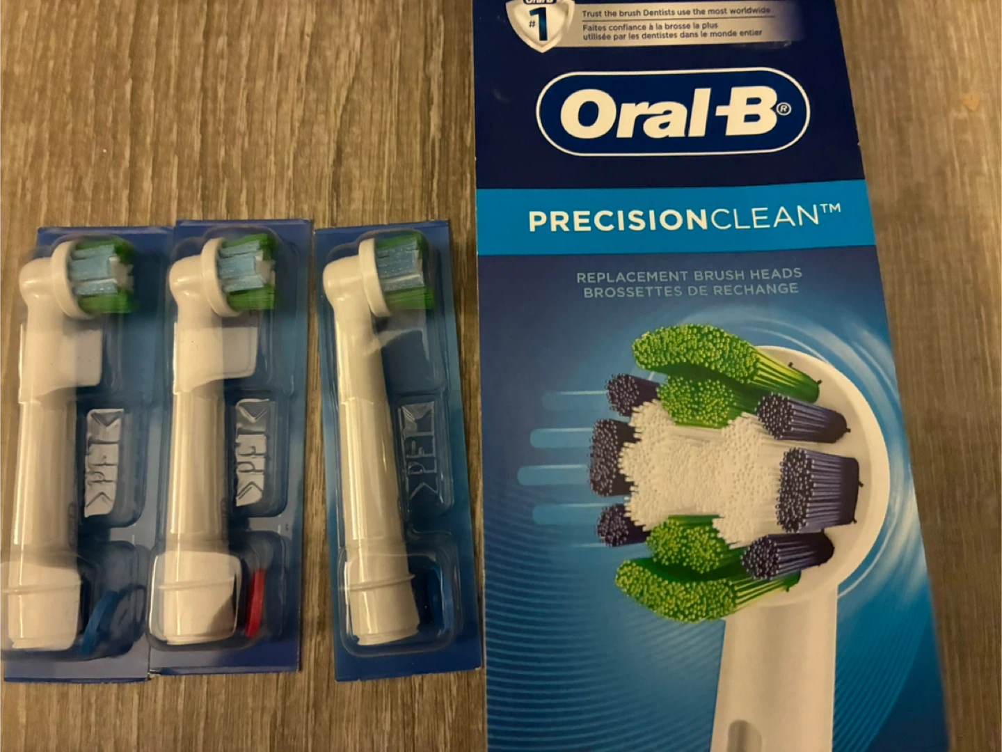 Oral-B PrecisionClean Replacement Brush Heads (3-Pack)