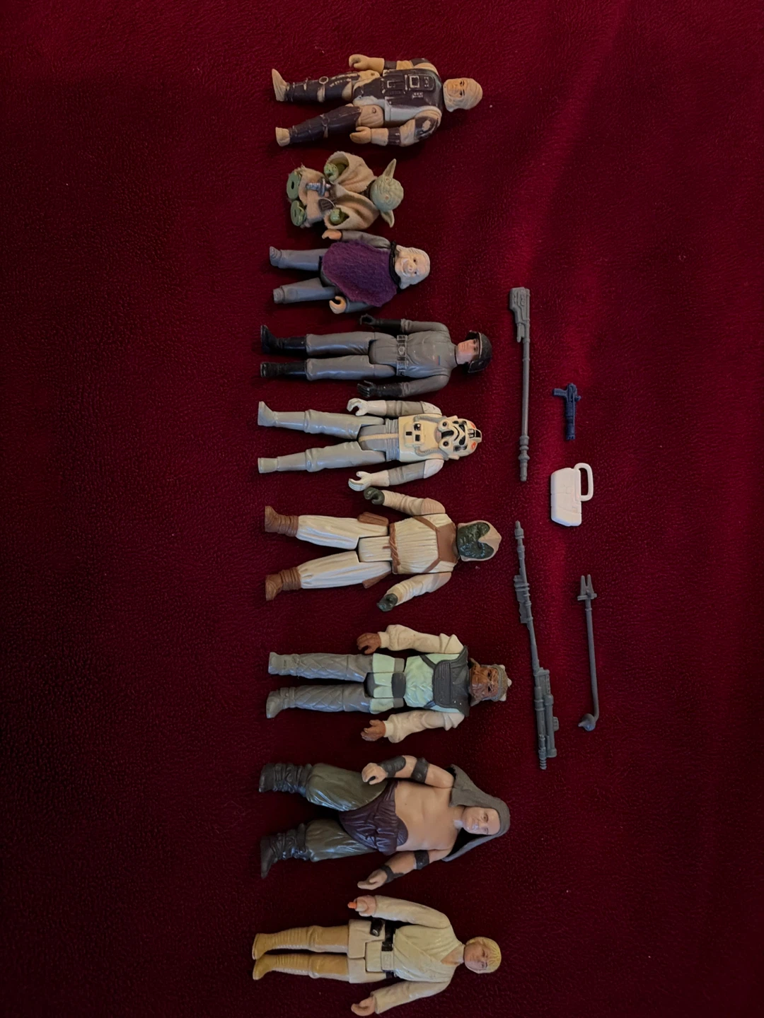 Collection of Star Wars Action Figures