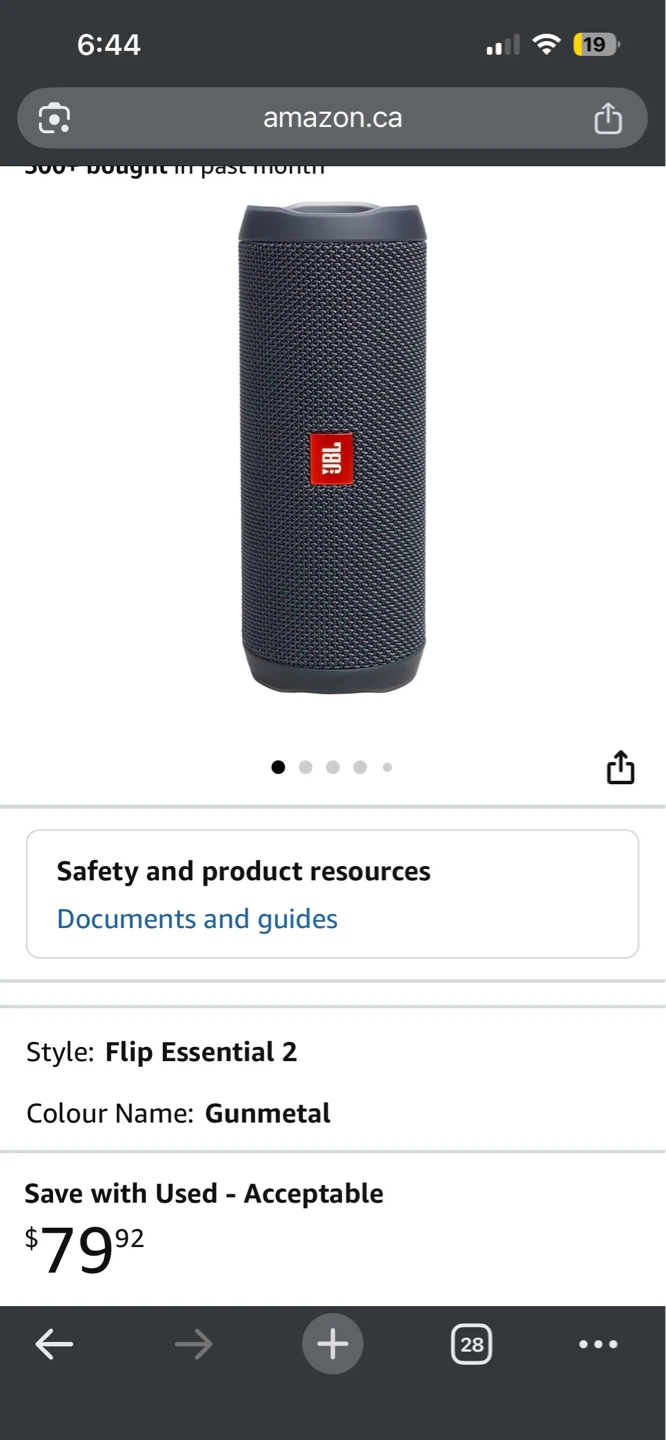 JBL Flip 6 Portable Wireless Speaker - photo 2
