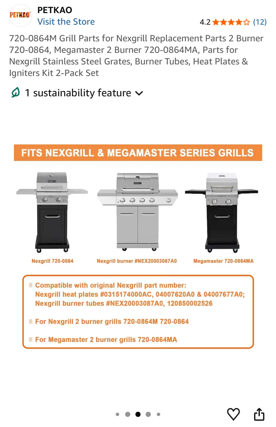 Grill parts for nexgrill - photo 4