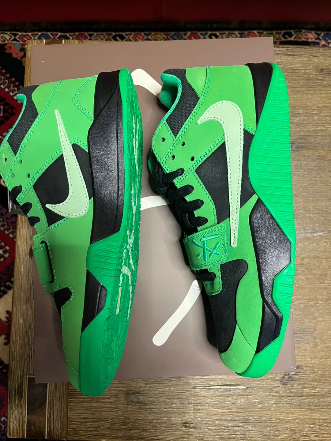 Jordan Travis Scott Jumpman Jack Green Spark sneakers - photo 5
