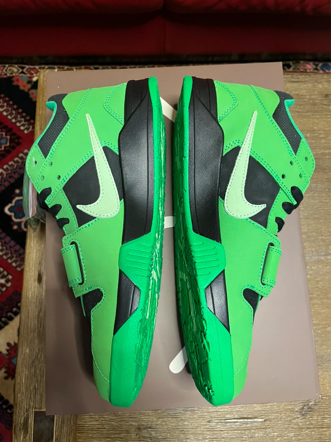 Jordan Travis Scott Jumpman Jack Green Spark sneakers - photo 2