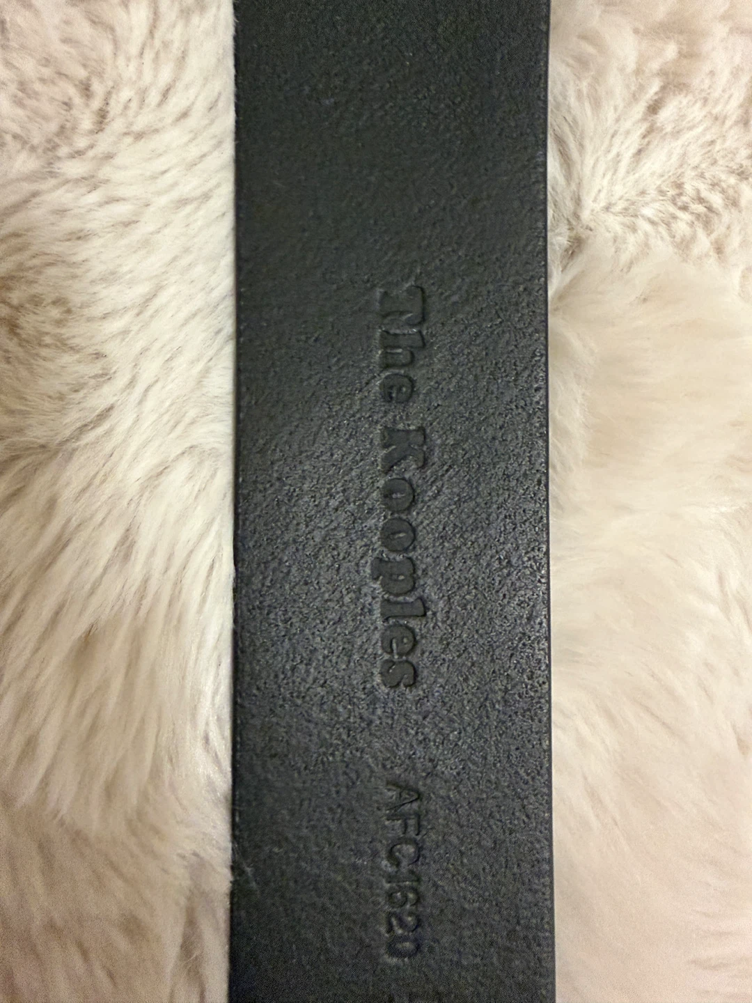 The Kooples Black Leather Belt with Heart Buckle - photo 5