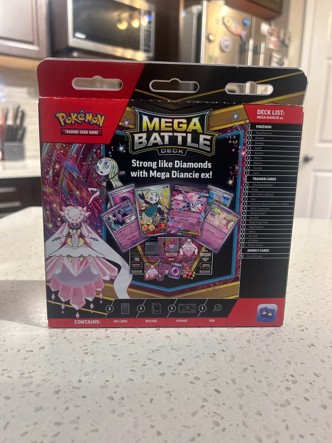 Pokémon Trading Card Game Mega Battle Deck - Mega Diancie EX - photo 2