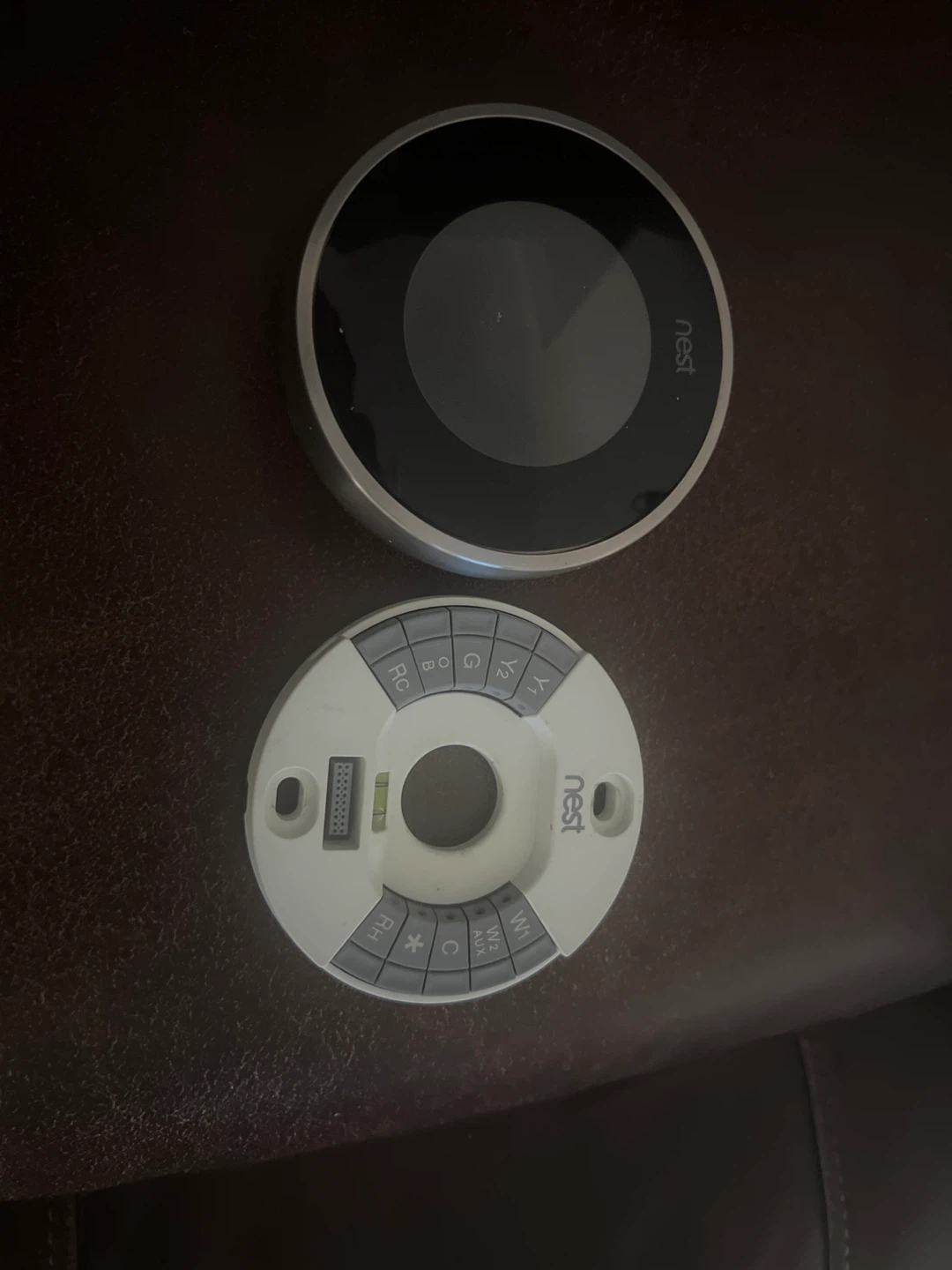 Nest Thermostat and Base - photo 2